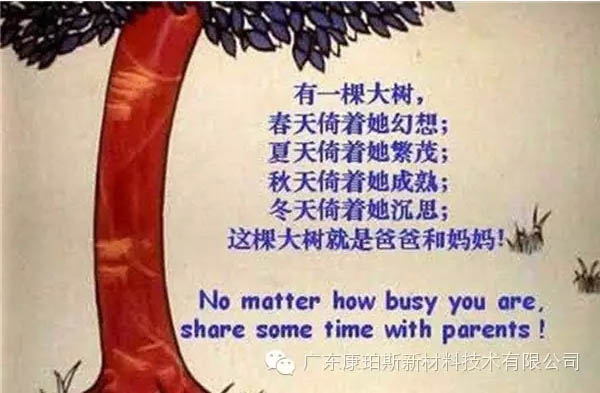 樹(shù)就是我們的父母！請(qǐng)愛(ài)護(hù)你們身邊的這棵樹(shù)！